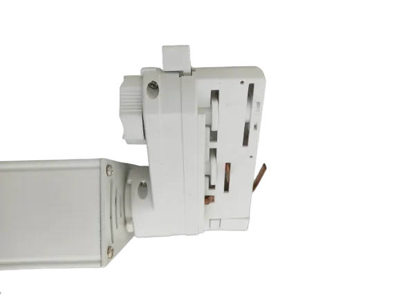 2x20W LED Schienen Leuchte weiss dimmbar 3 Phasen / Warm Weiss 2700-3200K D115mm 230VAC