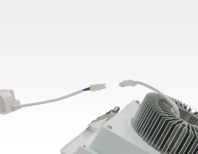 18W LED Einbau Downlight weiß quadratisch dimmbar Neutral Weiß / 4000-4500K 1800lm 230VAC IP43 120Grad — Bild 8