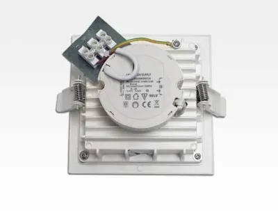 10W LED Einbau Downlight weiß quadratisch Warm Weiß / 2700-3200K 600lm 230VAC IP44 120Grad — Bild 4