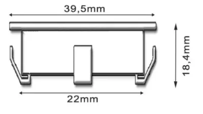0,23W LED Outdoor Mini-Design Einbau Leuchte rund Warm Weiß / 10lm IP67 Easy Stecker 12VDC — Bild 8