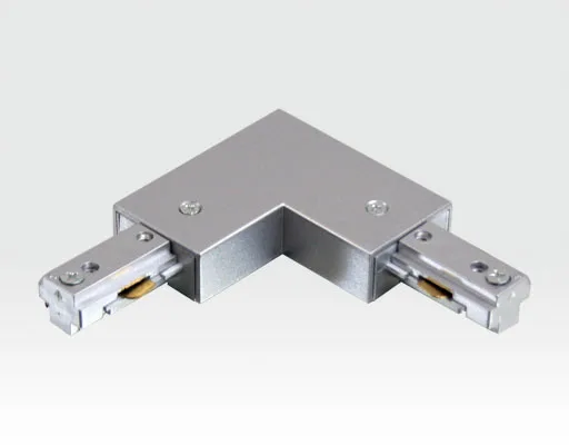 L-Adapter für Ein-Phasen Schienen Silber