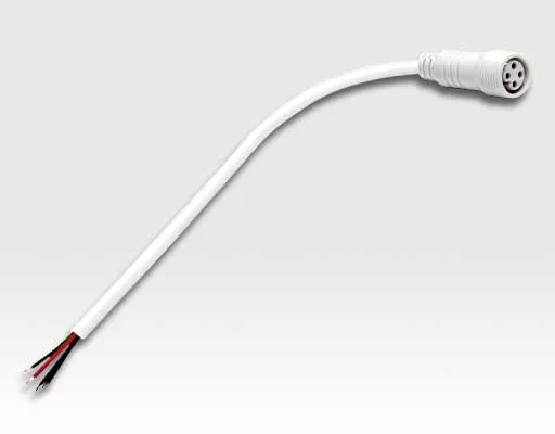 Anschlusskabel IP67 Easy Stecker RGB 4-polig female / 15cm und 1 offenes Ende für LTWWSC-Serie